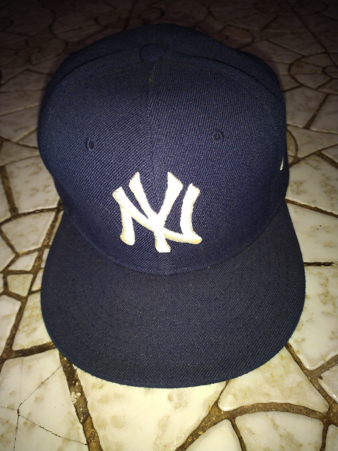 New Era NY Yankees Fitted Hat Size 7 5/8
