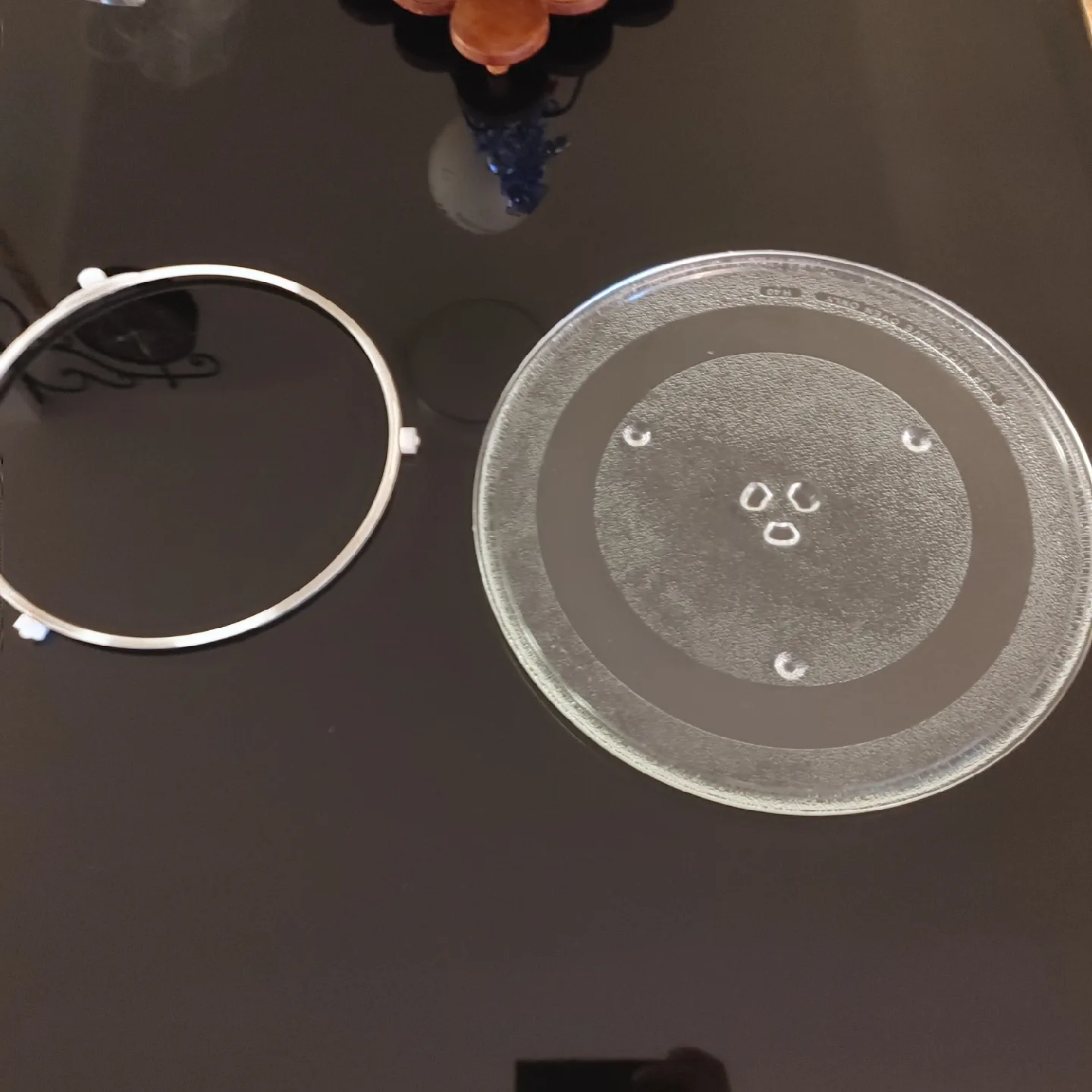 Microwave Glass Turntable Plate 13.5" in diameter image indicator(2)