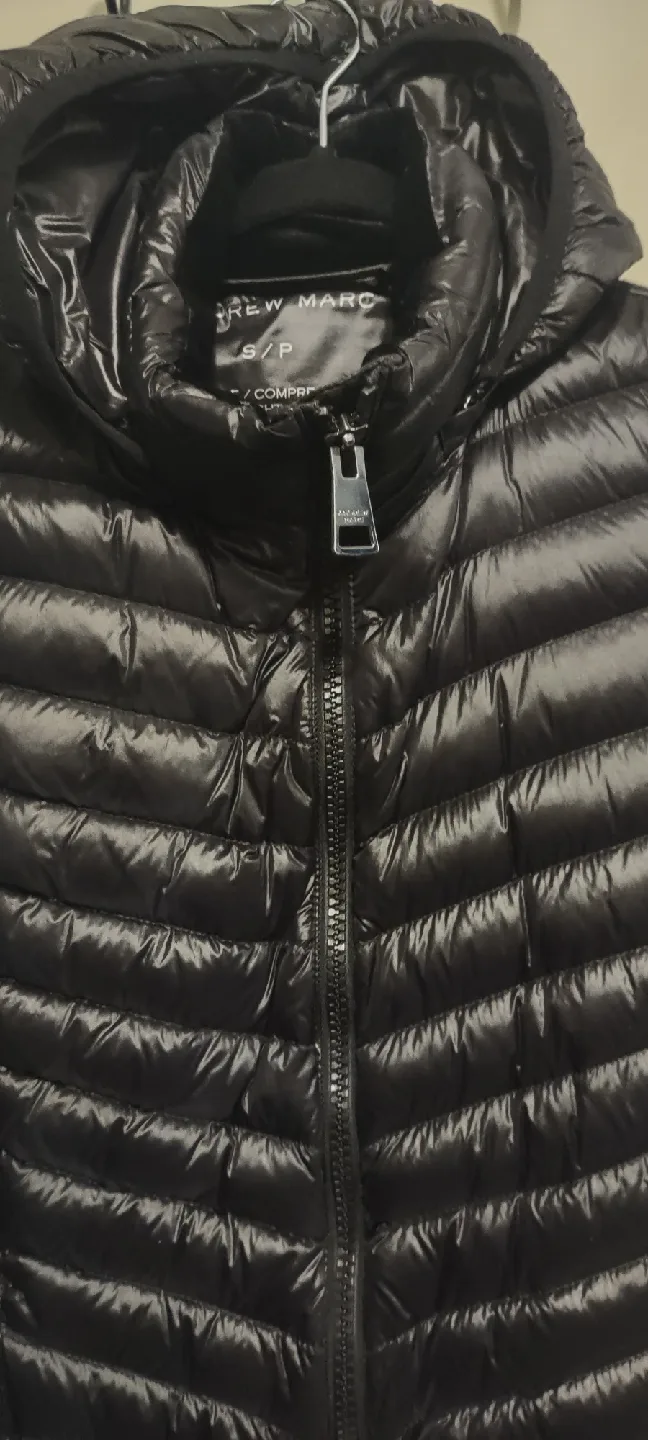(NEW) Drew Marc Black Puffer Jacket image indicator(2)