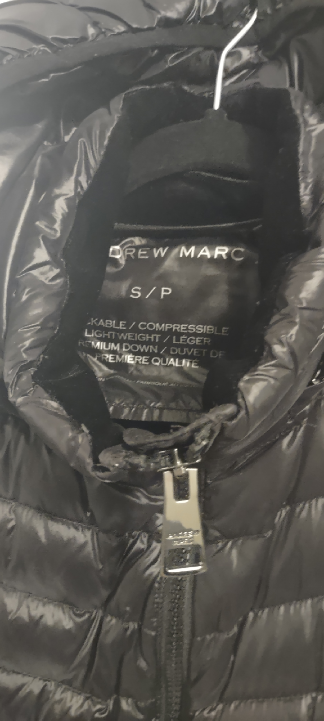 (NEW) Drew Marc Black Puffer Jacket - photo 3