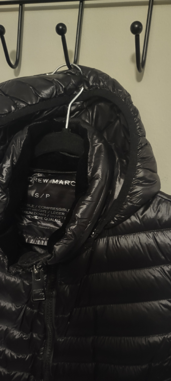 (NEW) Drew Marc Black Puffer Jacket - photo 4