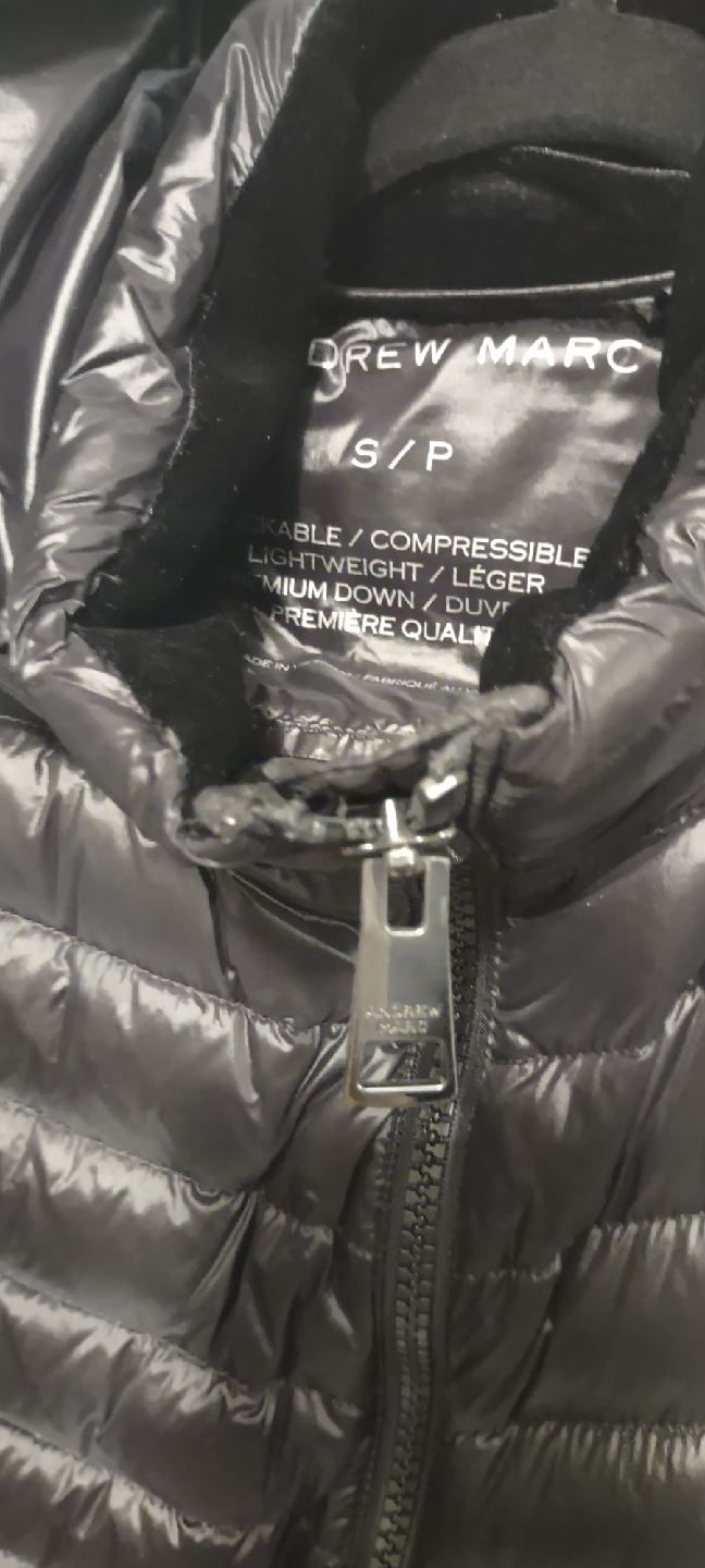 (NEW) Drew Marc Black Puffer Jacket - photo 5