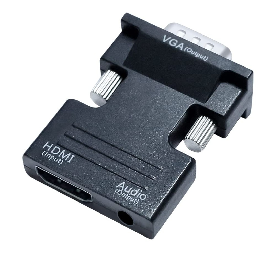 HDMI to VGA Adapter with 3.5mm Audio Port - photo 3