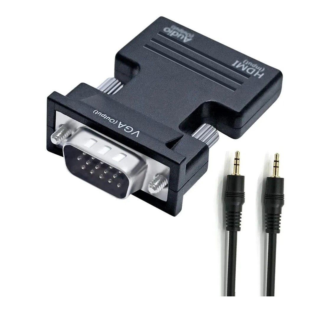 HDMI to VGA Adapter with 3.5mm Audio Port - photo 5