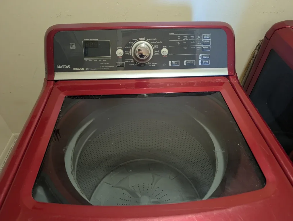 Maytag Bravos MCT Washer and Dryer