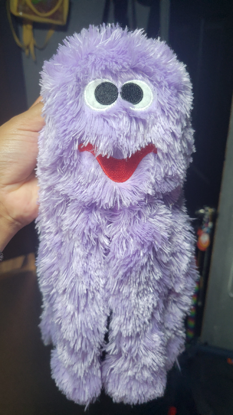 Stuffed Penguin with Green Hat & Purple Plush Toy - photo 3