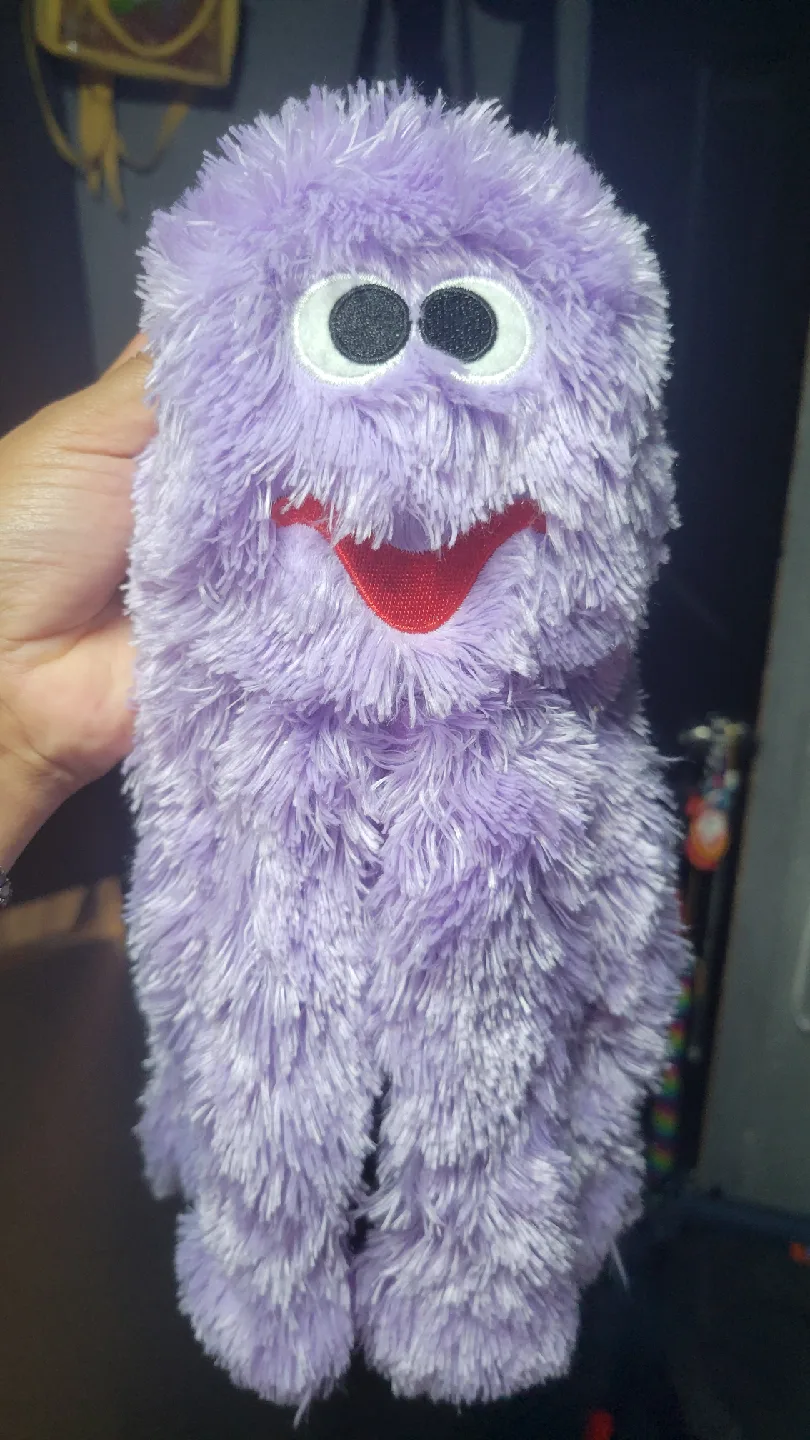 Stuffed Penguin with Green Hat & Purple Plush Toy image indicator(3)