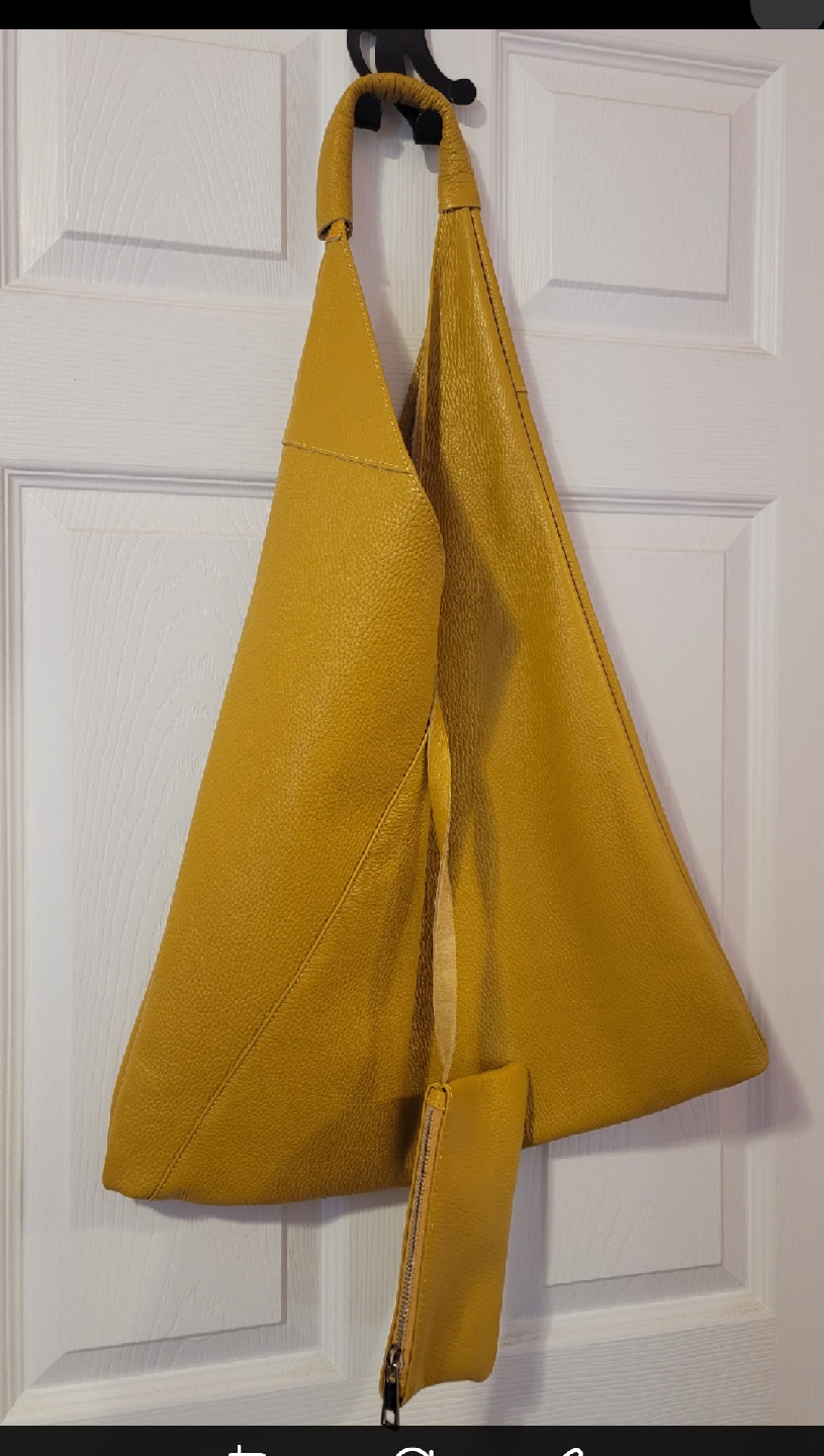 Yellow Leather Bag - photo 2