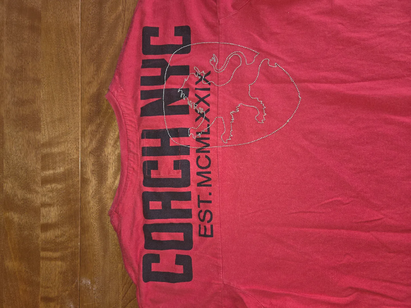 Coach Denim 1979 Red T-Shirt image indicator(5)