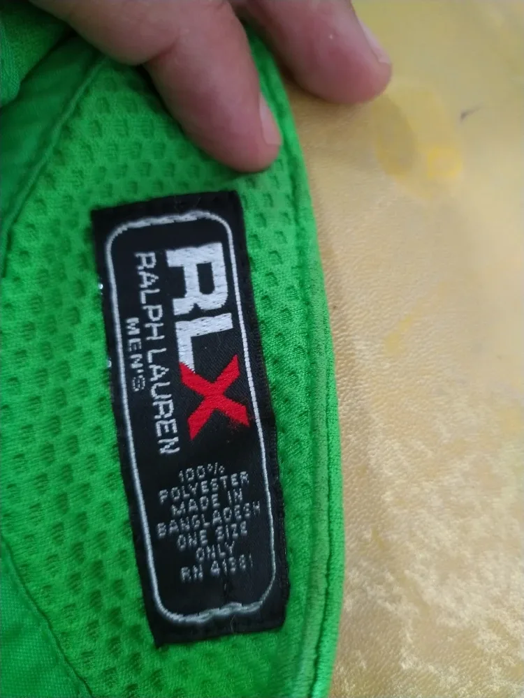 RLX Ralph Lauren Green Hat image indicator(3)