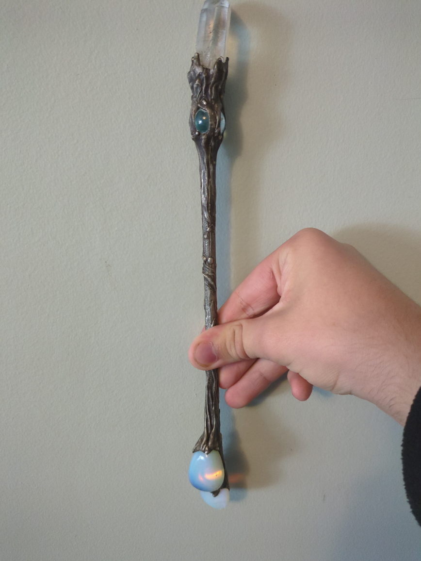 Crystal Wand with Gemstones - photo 4