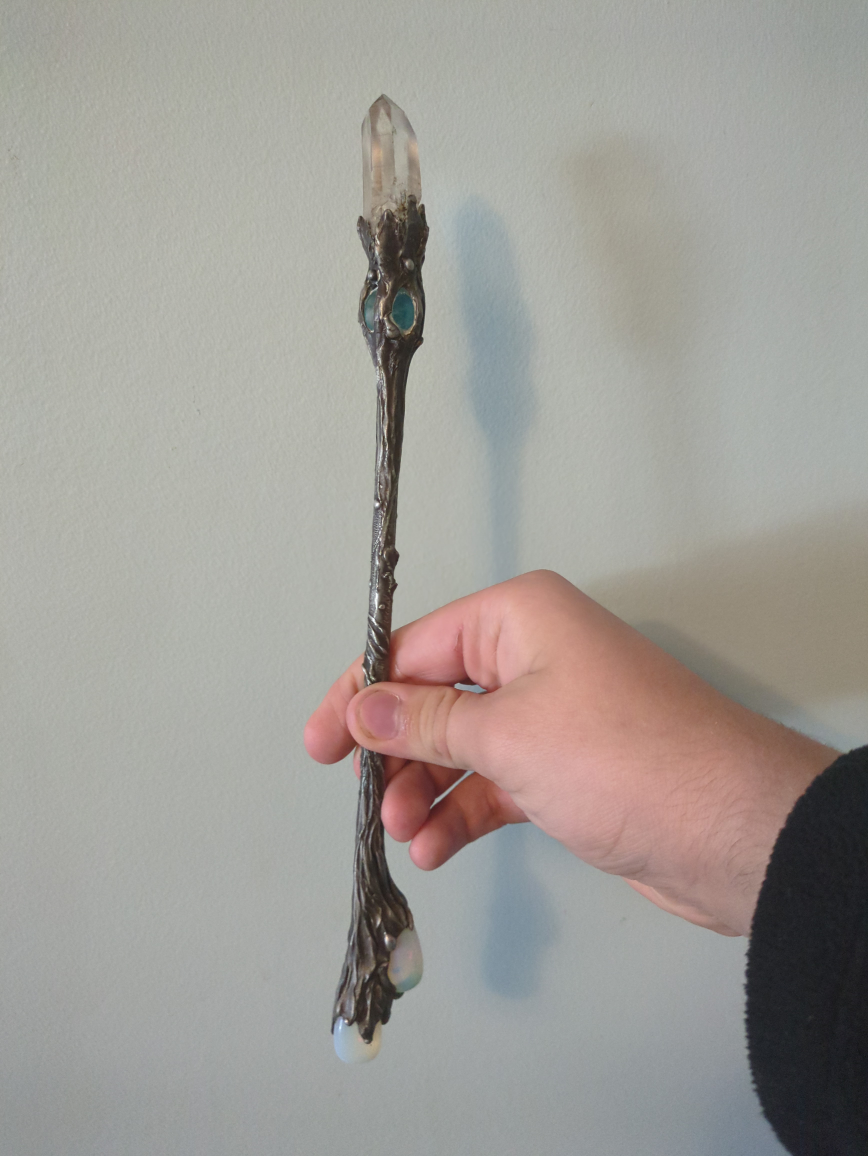 Crystal Wand with Gemstones - photo 5