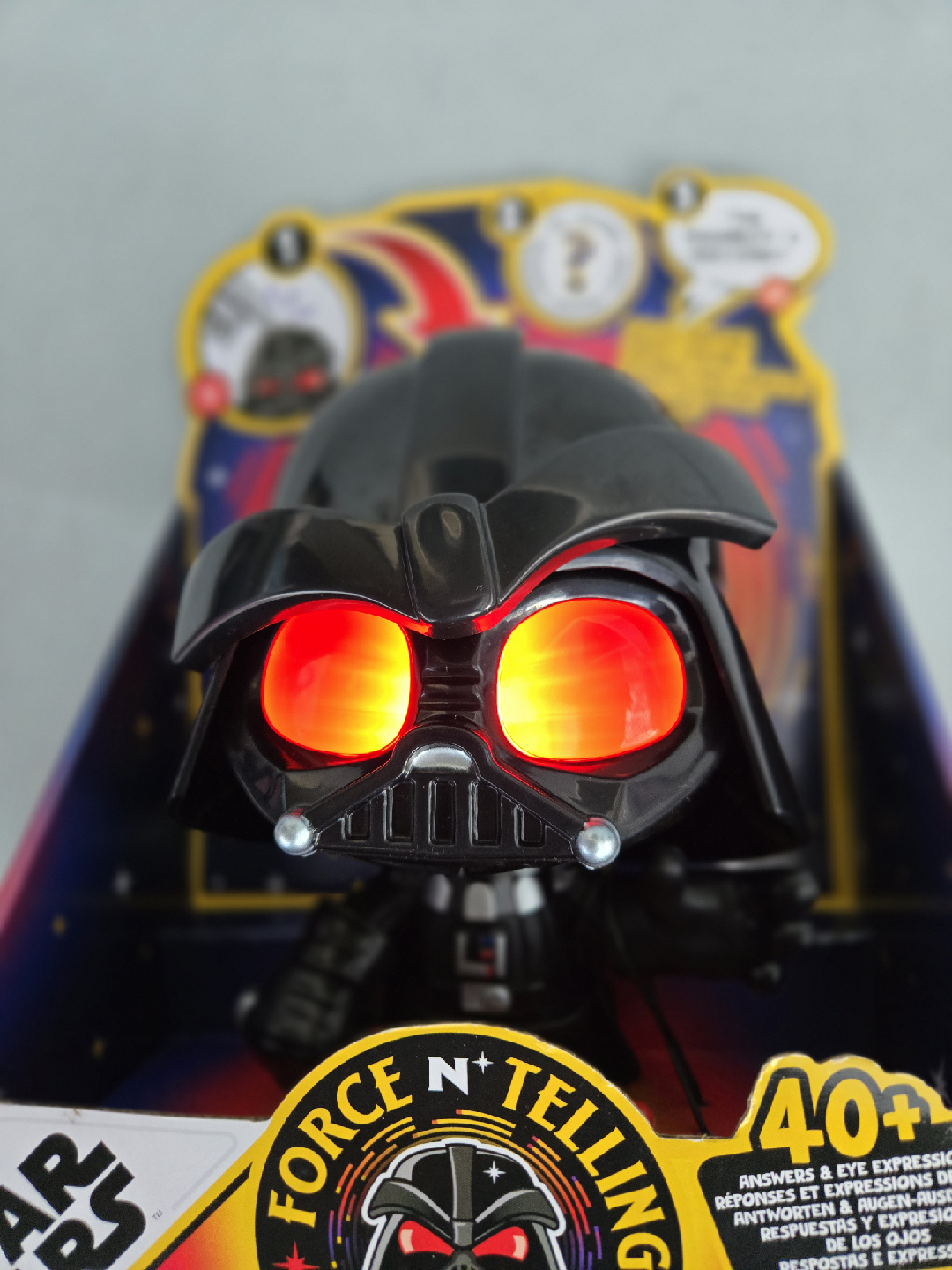 Star wars darth Vader force and telling talking figure