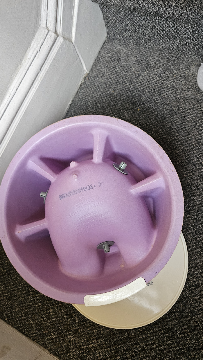Bumbo Cradle Lilac Floor Seat + Tray - photo 2