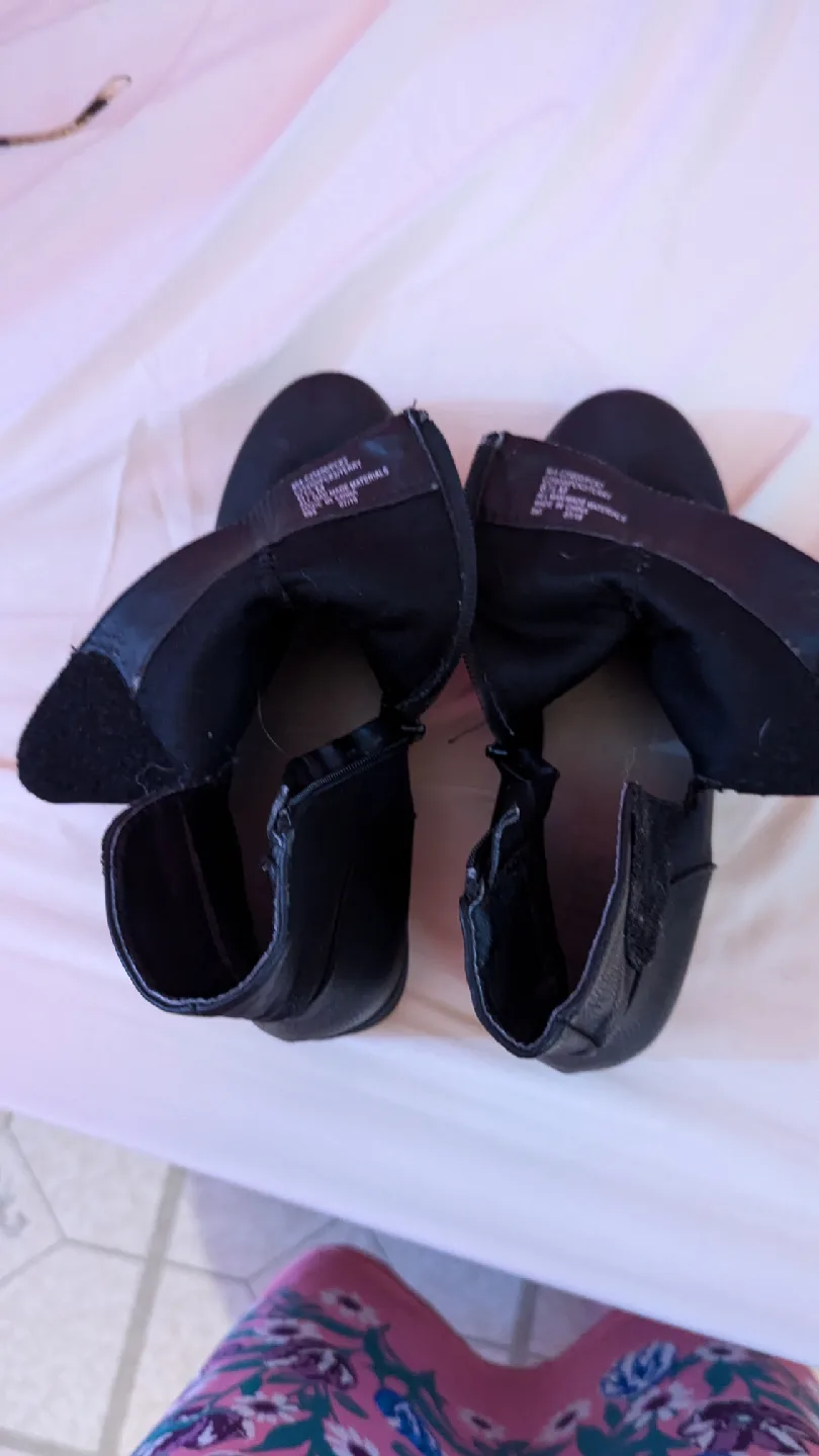 Black Ankle Boots - Size 6.5 image indicator(3)