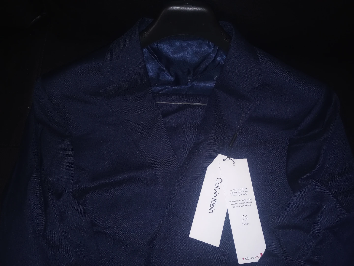 Calvin Klein Morgan Navy Suit 46 Reg 39W - photo 5
