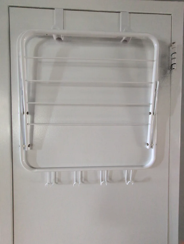 Over-the-Door Folding Drying Rack - White 🥕 image indicator(3)
