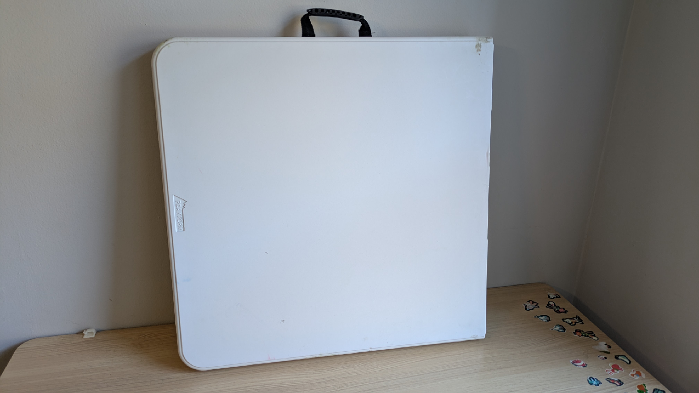White Cosco Peakform Folding Table