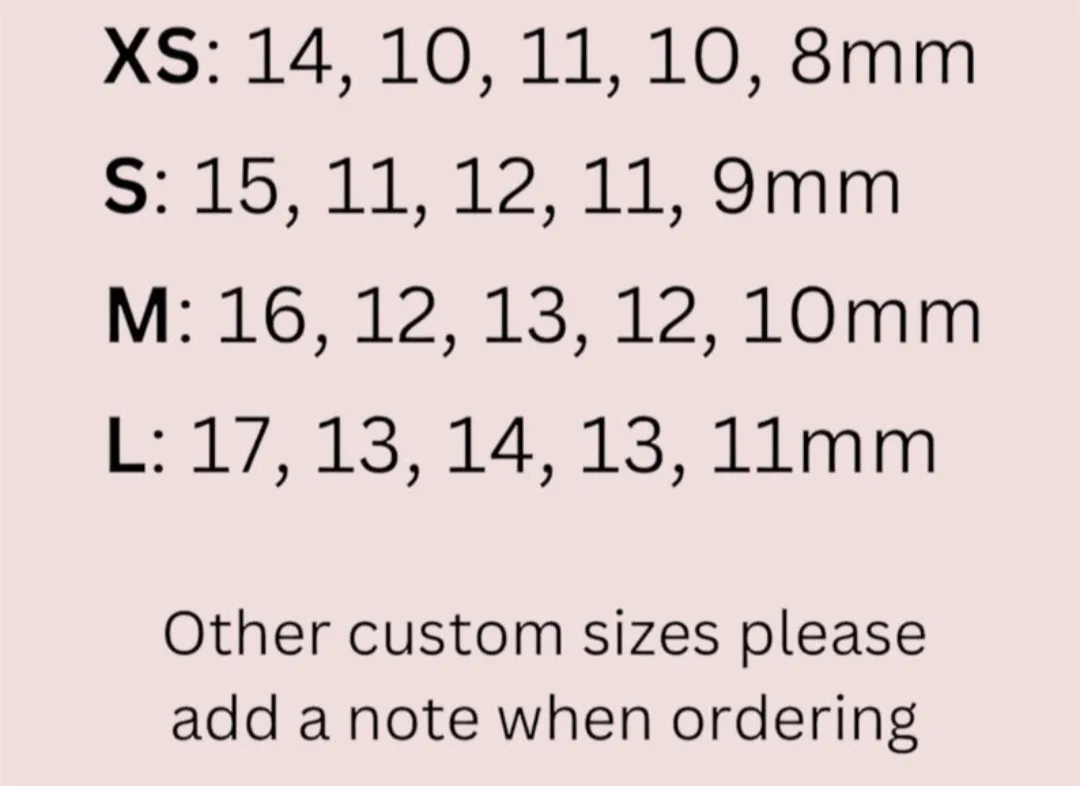 Nails Art Press-On Nails, Size M image indicator(2)