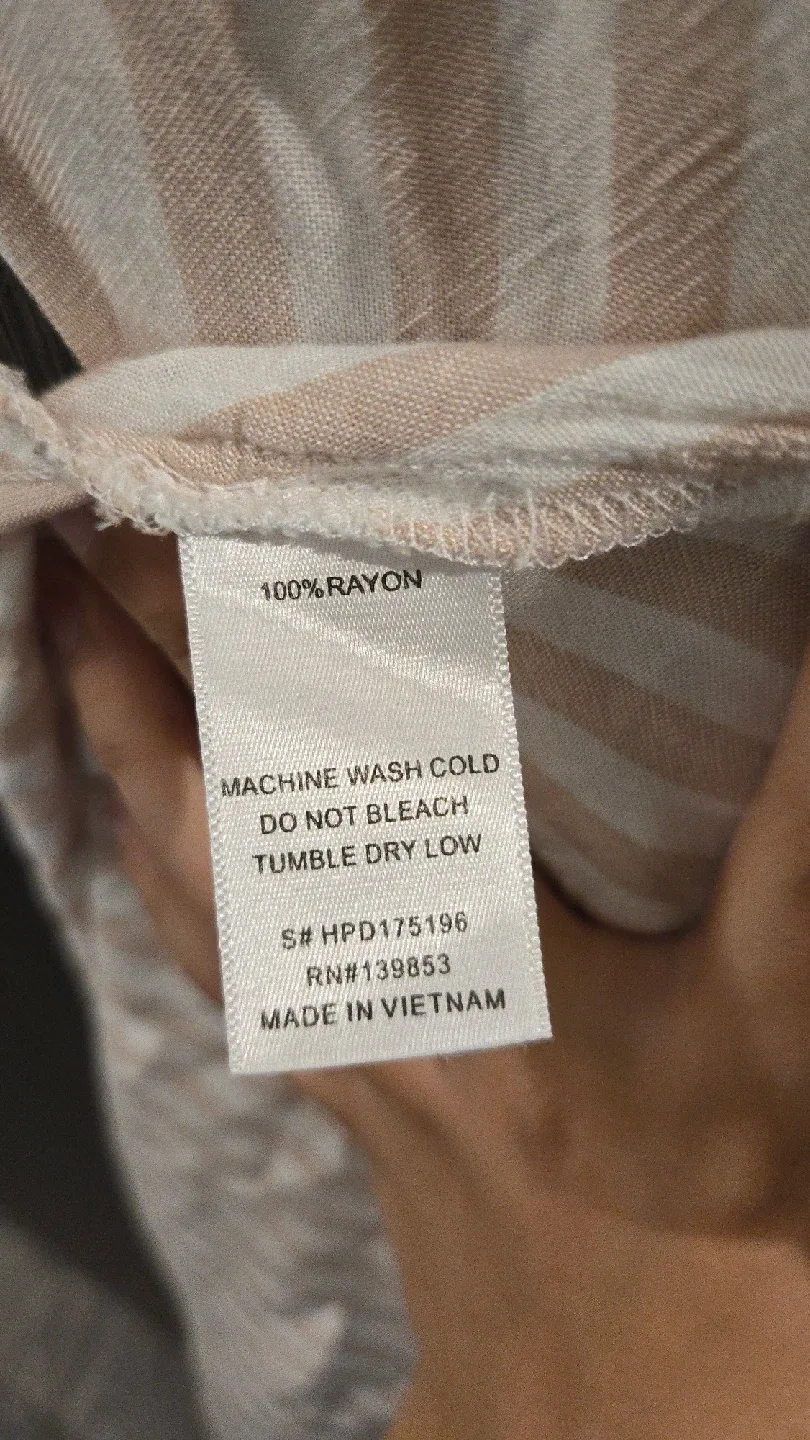 Bleuh Ciel Striped Dress - Size Small image indicator(4)