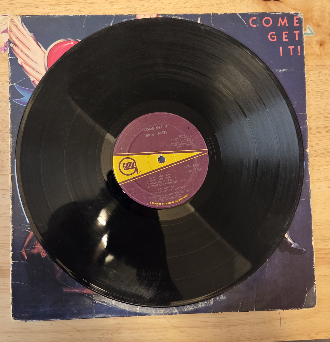 Rick James - Come Get It! Vinyl Record - photo 4
