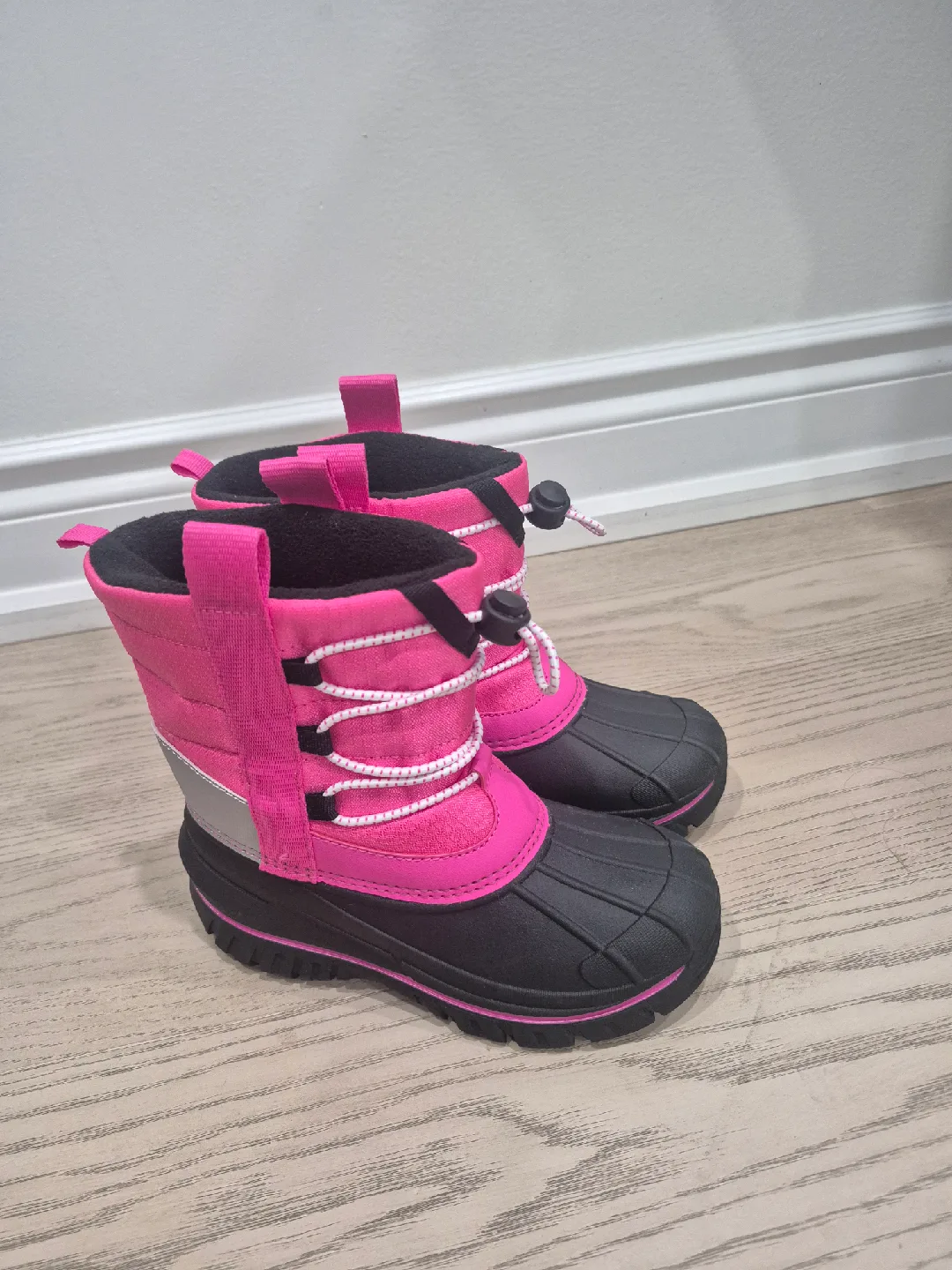 Joe Fresh Pink Winter Boots - Size 13