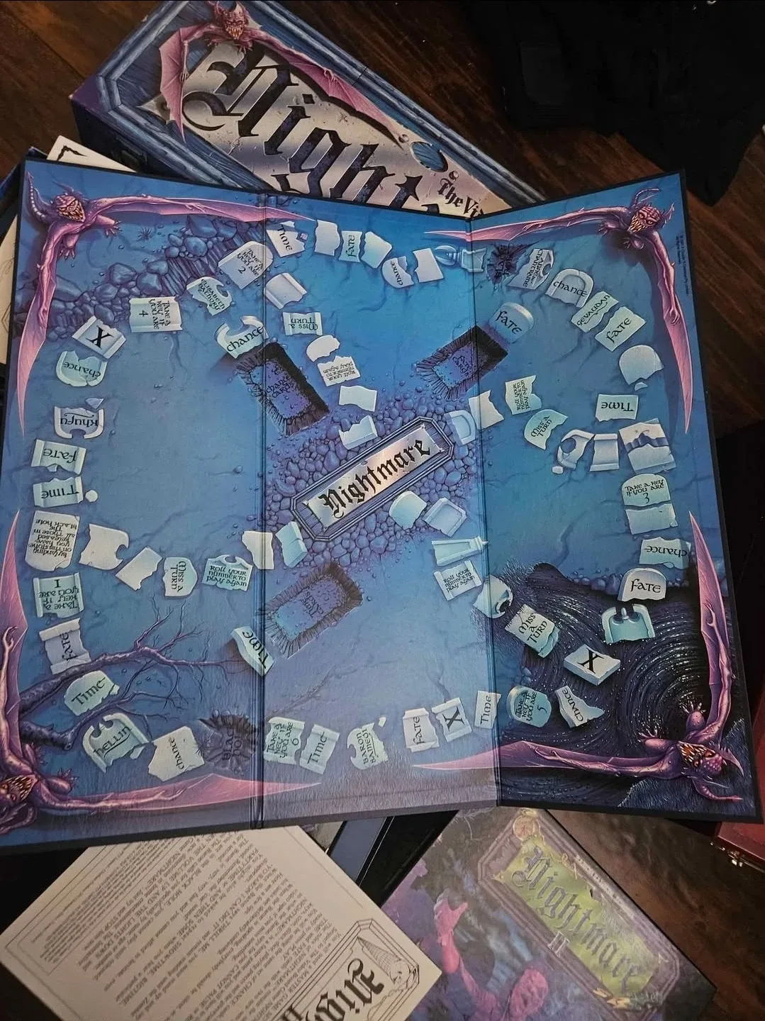 Nightmare The Video Board Game VHS 1991 Set of 3 image indicator(3)