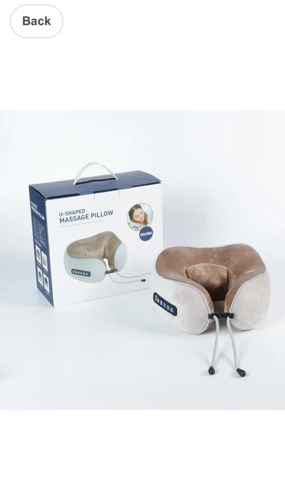U-Shaped Massage Pillow - Neck & Shoulder image indicator(3)