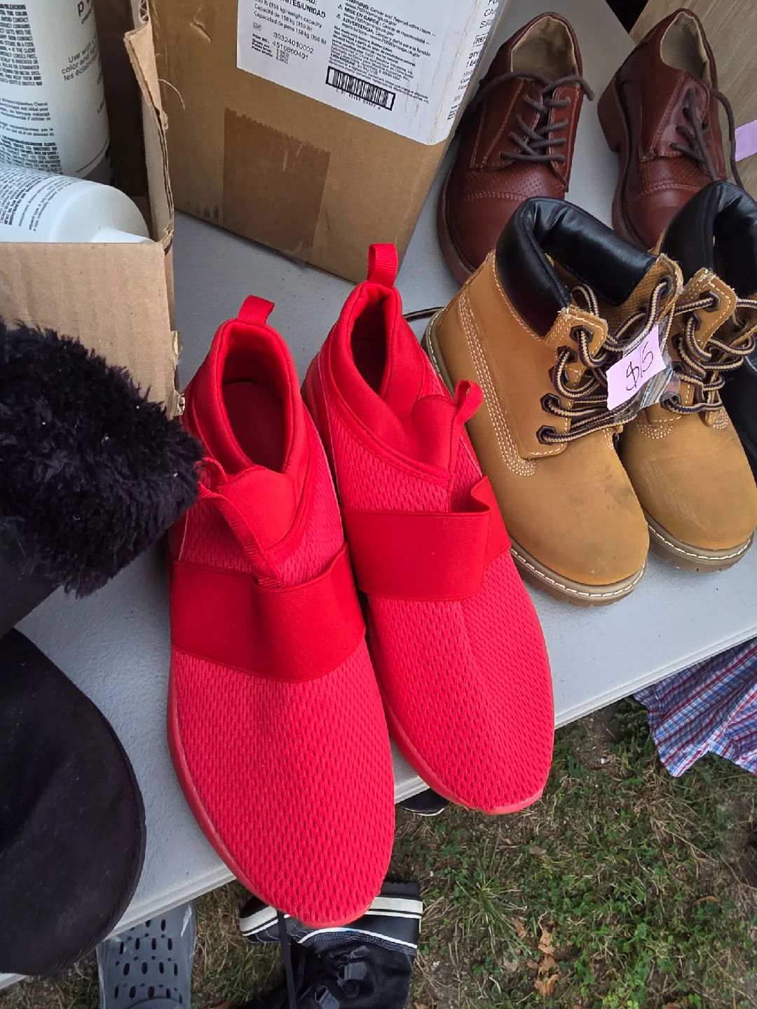 Kids' Brown Leather Dress Shoes image indicator(4)