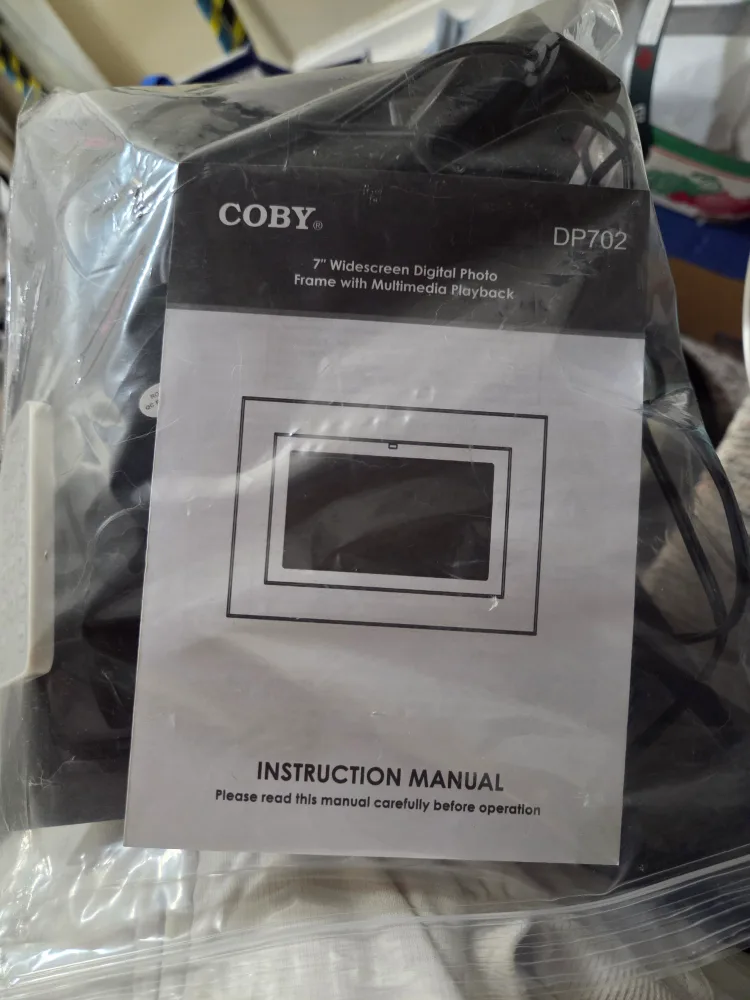 Coby DP702 7" Digital Photo Frame - New in Box! image indicator(2)