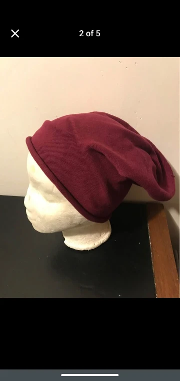 all cotton slouch hats or for dreadlocks new - photo 2