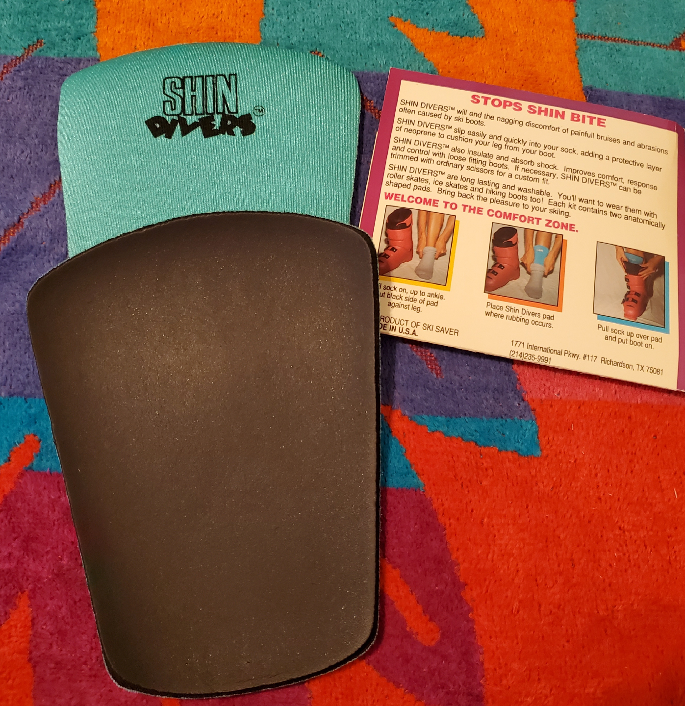Ski Boot Pads- Shin Divers Comfort Zone + Free boot carriers - photo 2