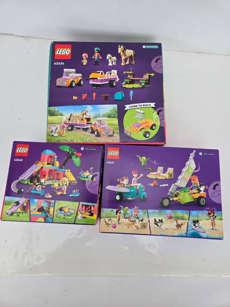 Brand new sealed 3 lego friends toy lot image indicator(2)
