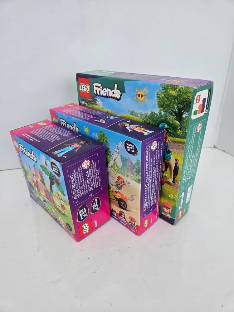 Brand new sealed 3 lego friends toy lot image indicator(6)