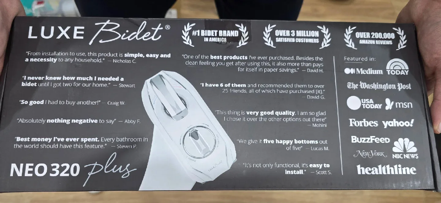 New LUXE Bidet NEO 320 Plus thumbnail