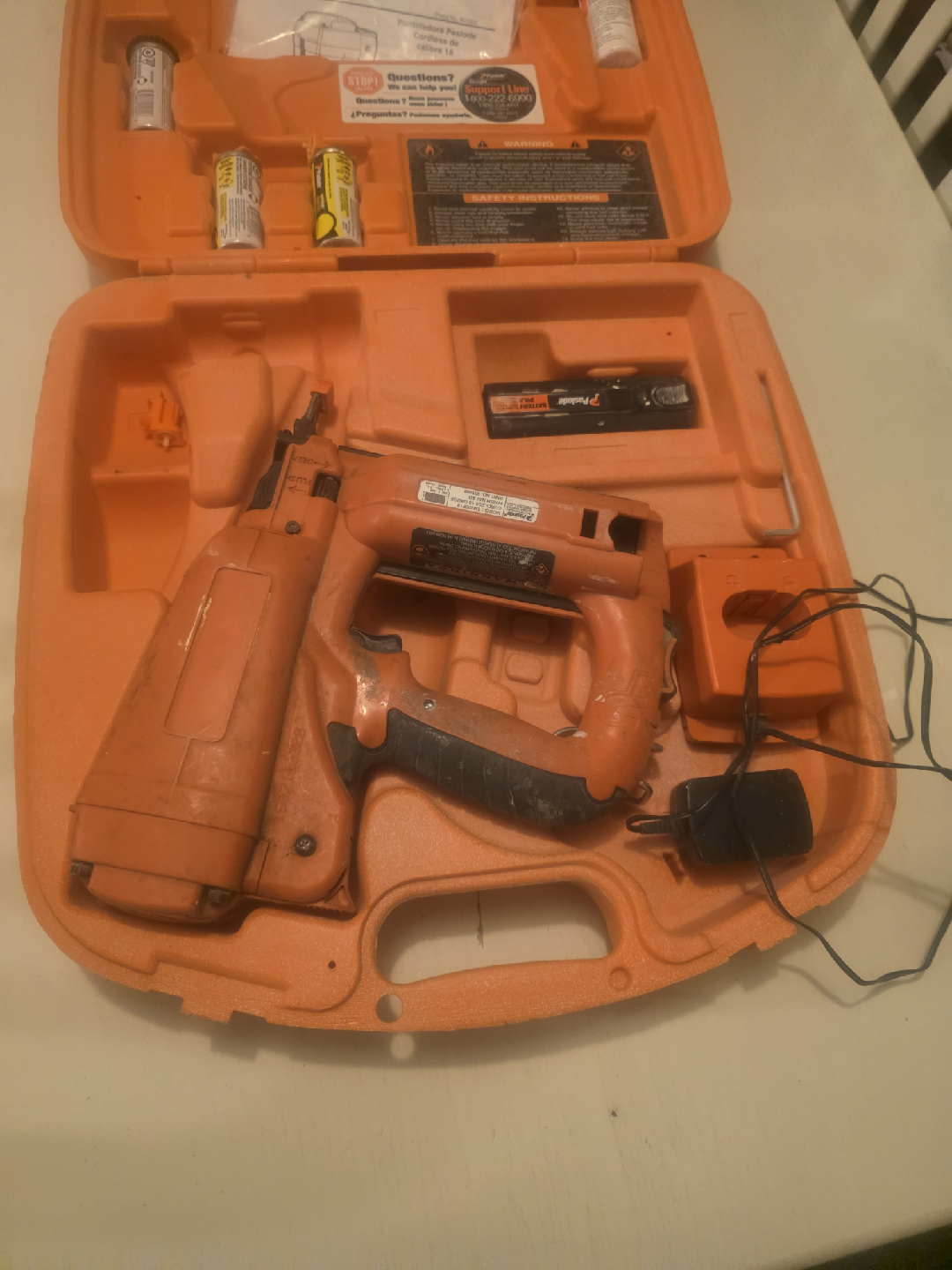 Paslode Cordless Nail Gun with Case