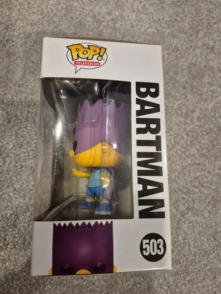 Funko Pop! Television The Simpsons Bartman #503 thumbnail