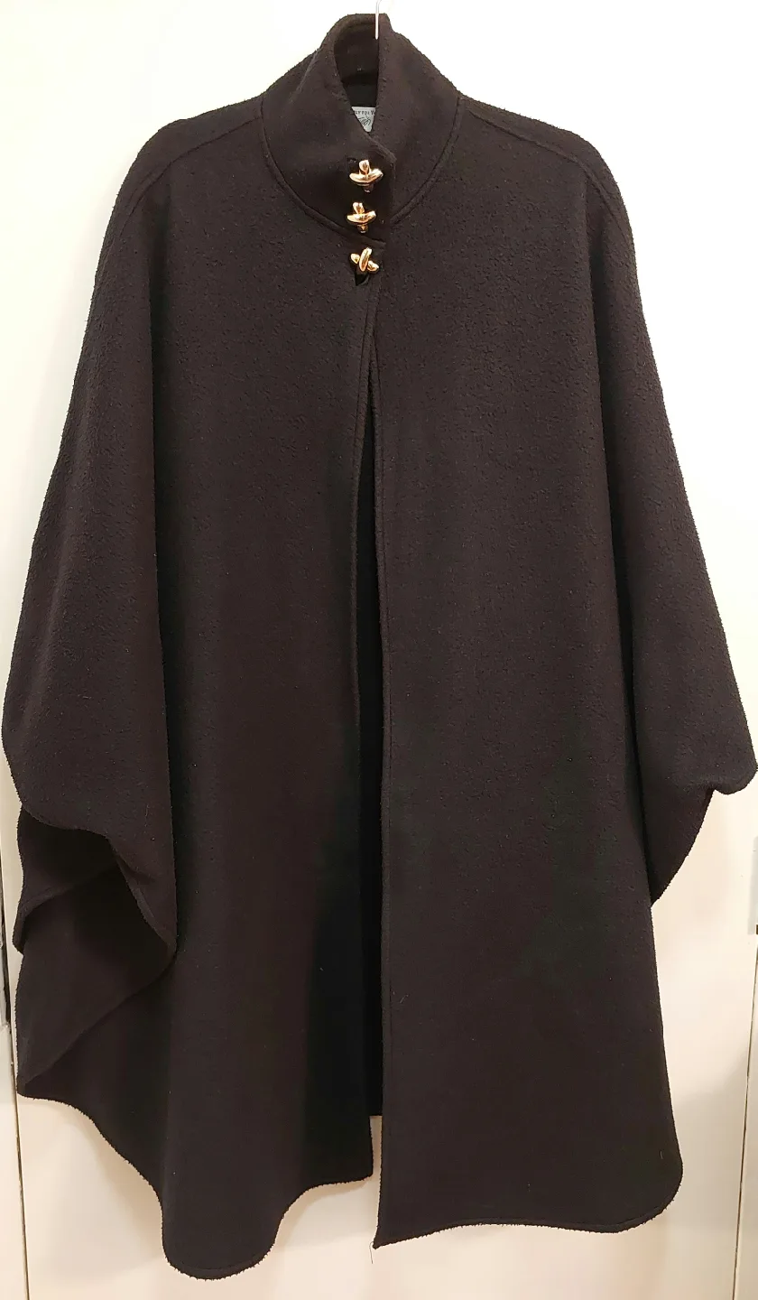 Lord & Taylor Black Cape - Size Large