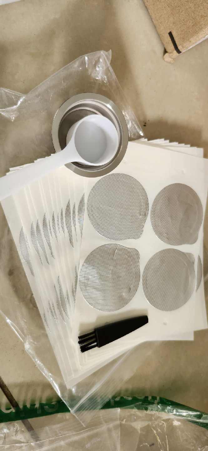 Reusable Nespresso Pods with Accessories, 60 pc cover