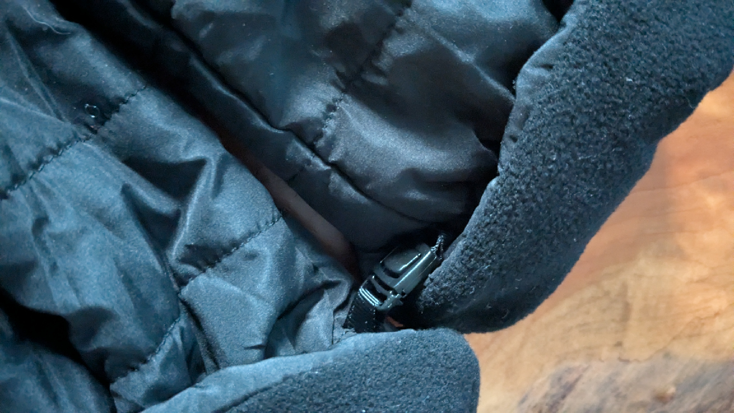 Black Puffer Mittens - photo 2