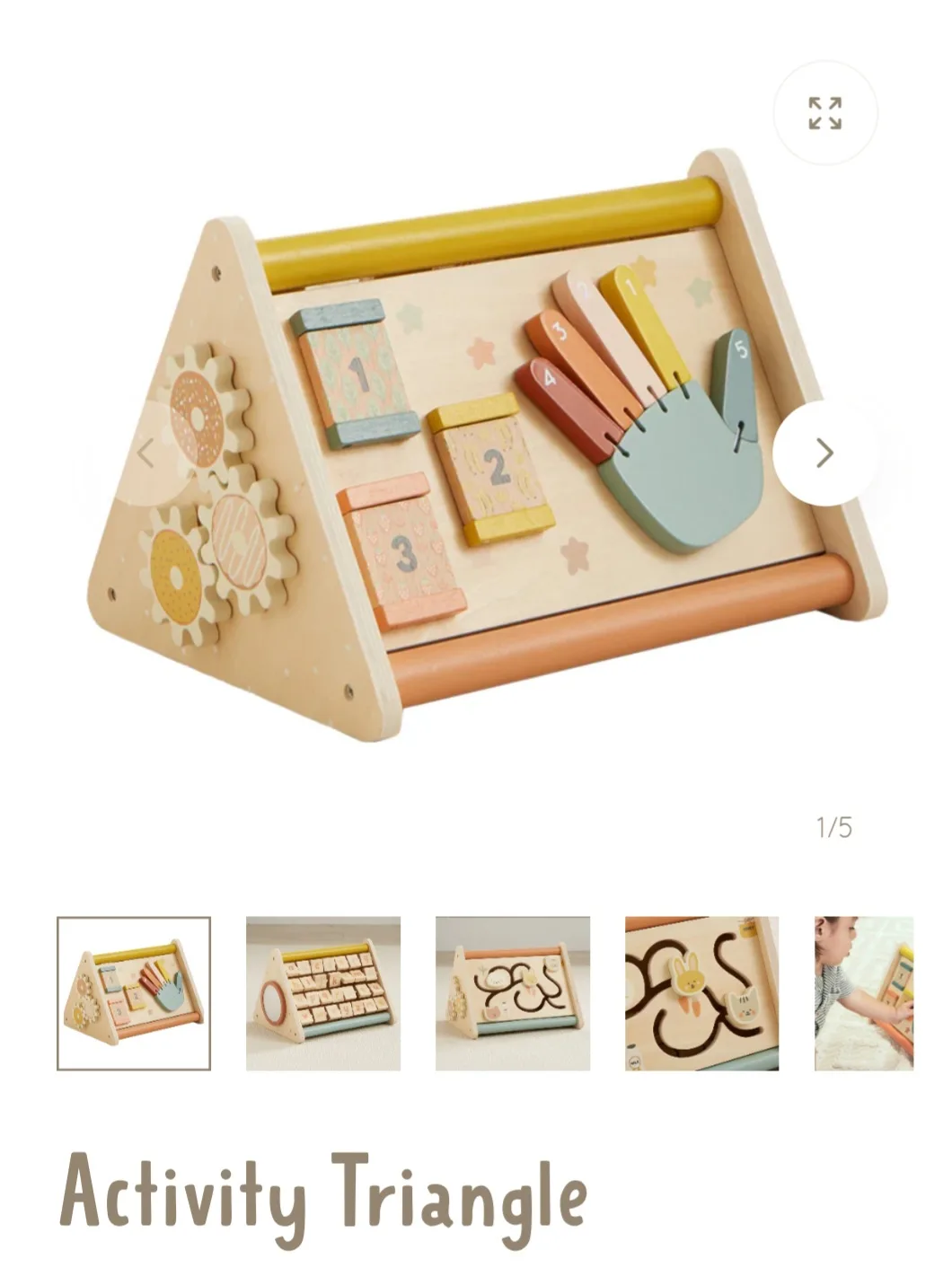 Activity Triangle Educational Toy image indicator(5)
