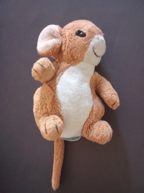 Cute Mouse Plush Toy 🧡 thumbnail