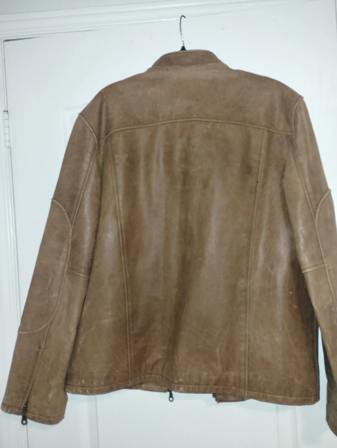Daniel Cremieux Brown Leather Jacket image indicator(6)