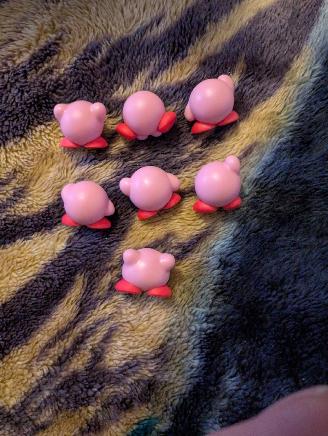 Eikon 7 PCs Kirby PVC Action figure - photo 2