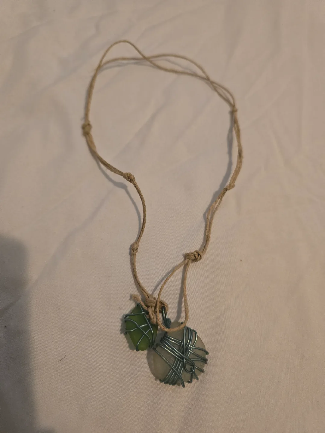 Handmade Sea Glass Necklace thumbnail