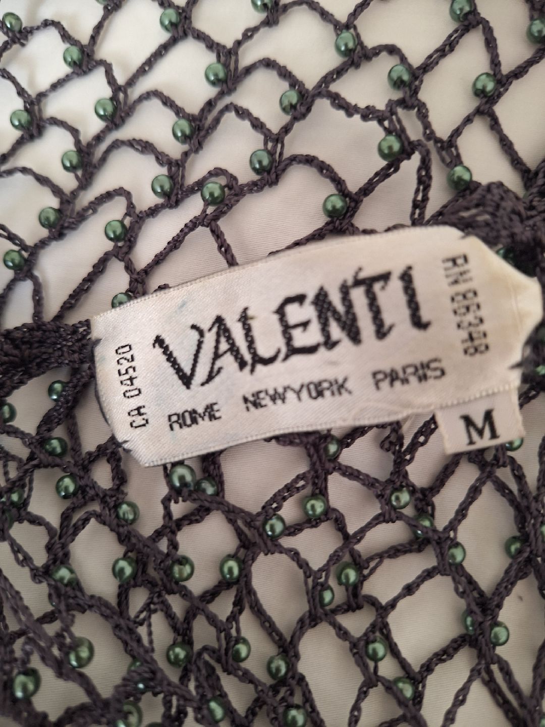 Valenti Beaded Cover Up - Size M
