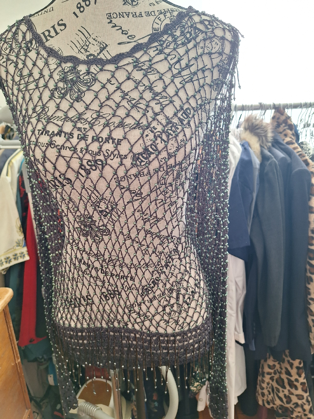 Valenti Beaded Cover Up - Size M - photo 3