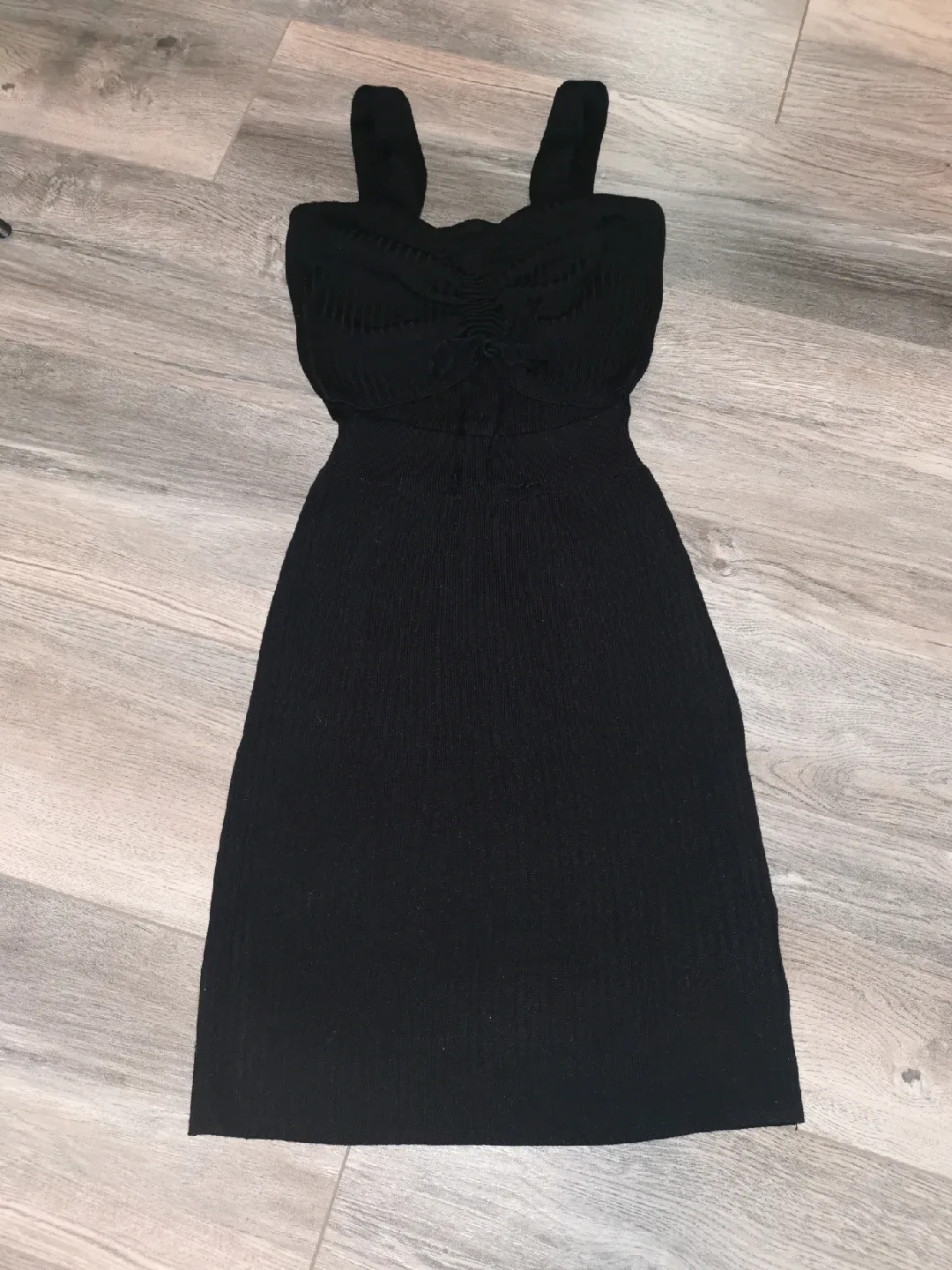Black Knit Dress image indicator(2)