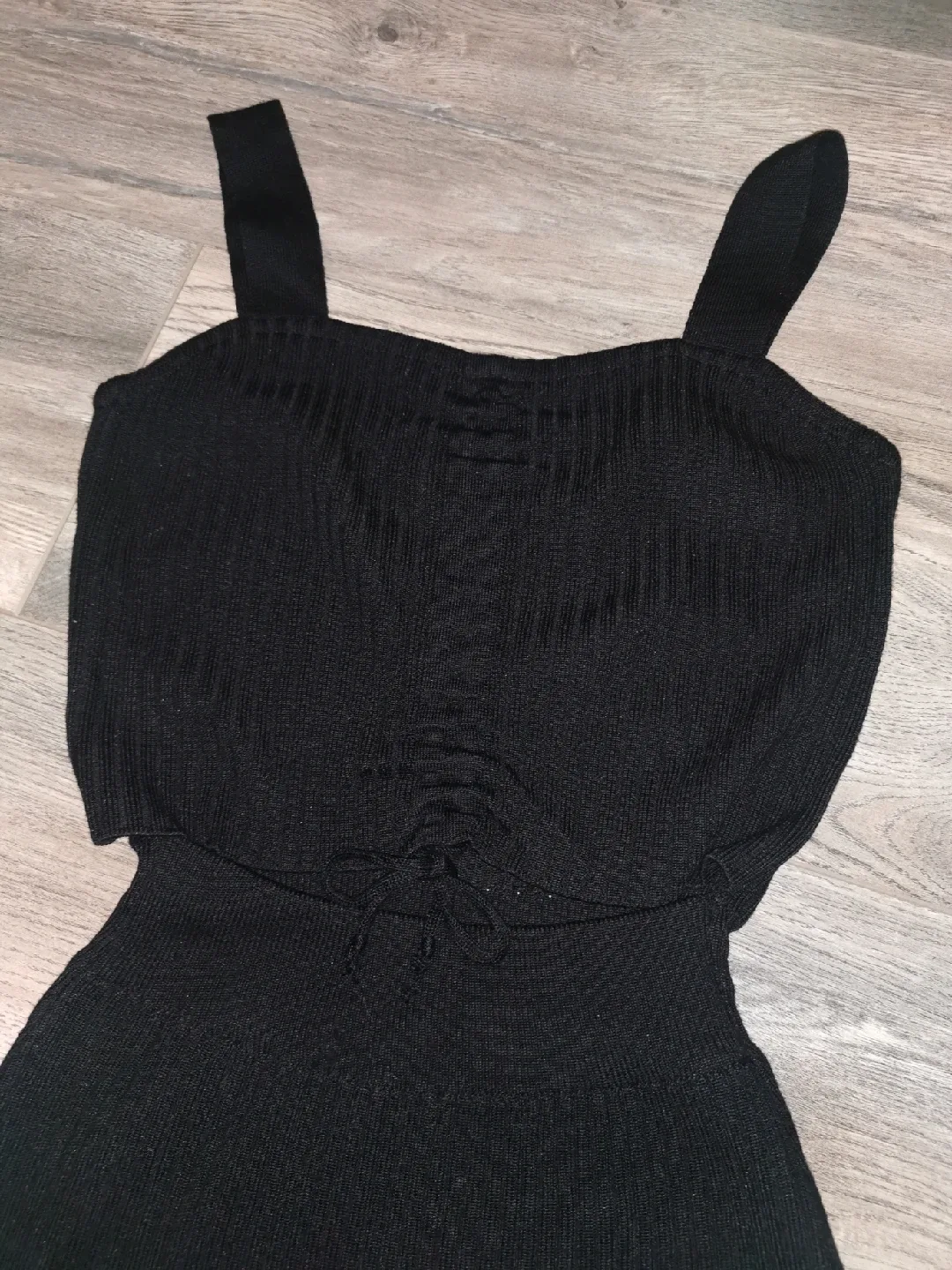 Black Knit Dress image indicator(5)