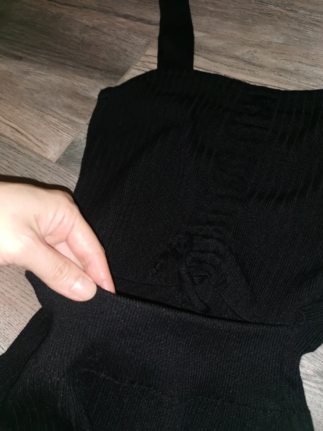 Black Knit Dress image indicator(6)